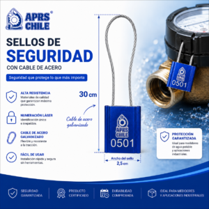 Sello de alta seguridad APRS CHILE SLT30
