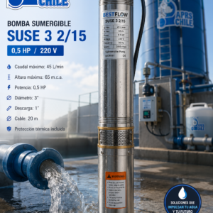 Bomba para Pozo Profundo 0,5 HP BESTFLOW