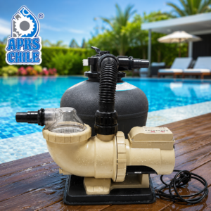 Bomba de Agua para Piscina con Filtro 0,8 HP EMAUX FSU-8TP